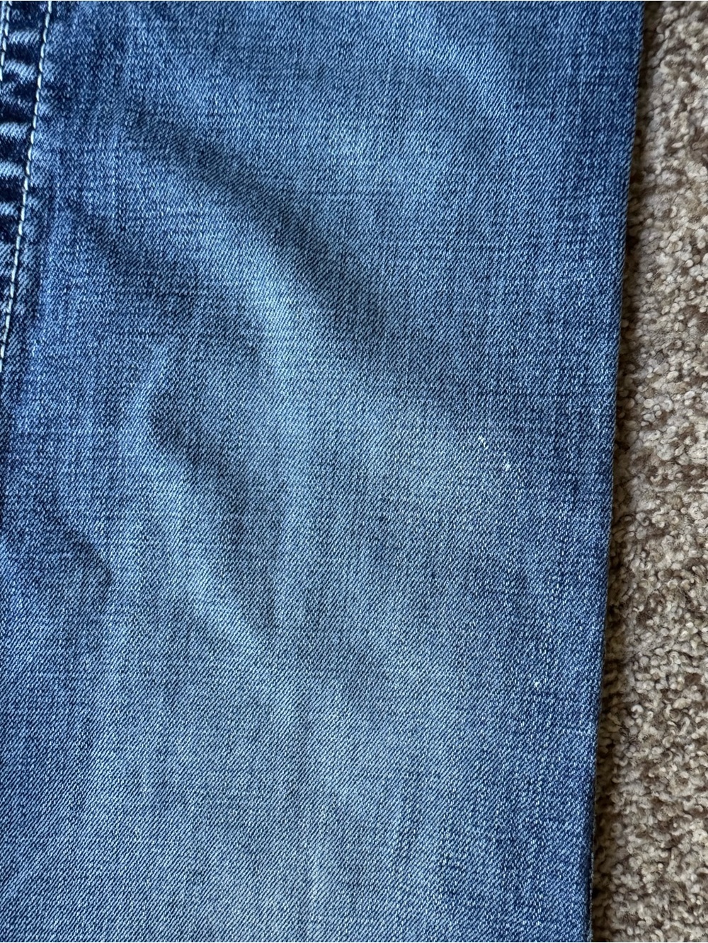 Ariat M5 Mens 33x36 Straight Leg Boot Cut Jeans Medium Wash Western Denim - Picture 6 of 12